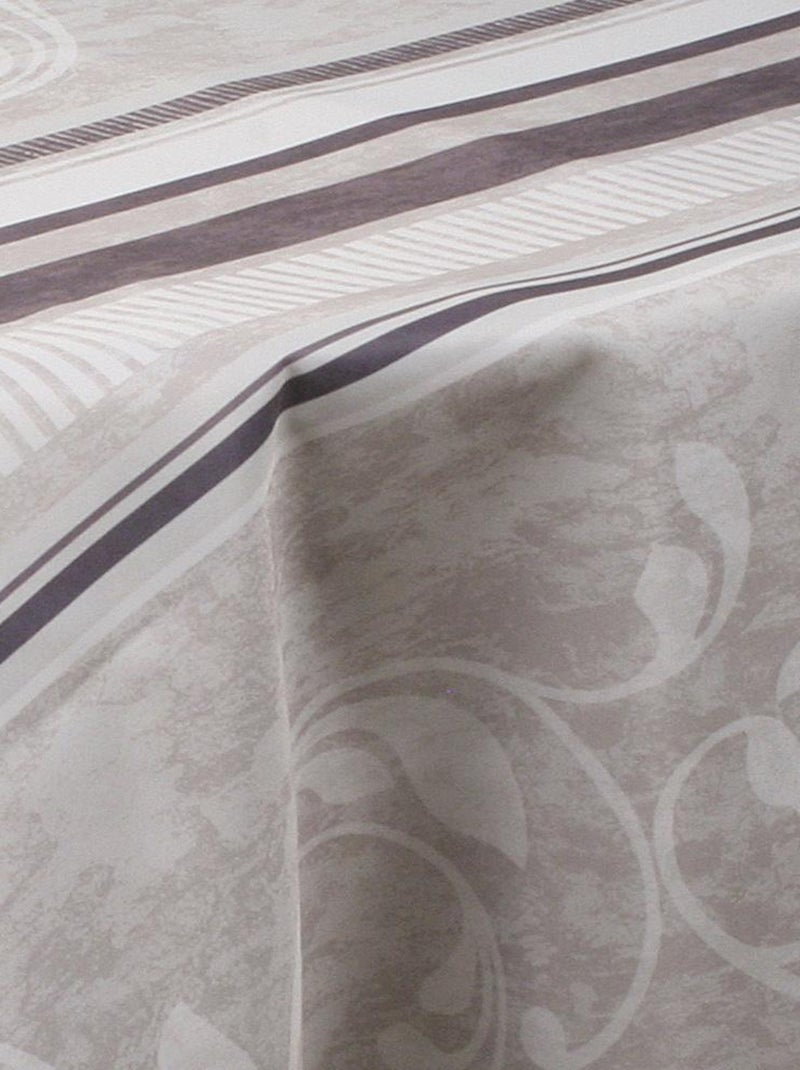 Nappe Anti-taches Arabesque Beige - Kiabi