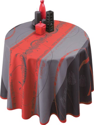 Nappe Anti-taches Astrid Rouge