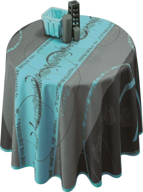 Nappe Anti-taches Astrid Turquoise - Kiabi