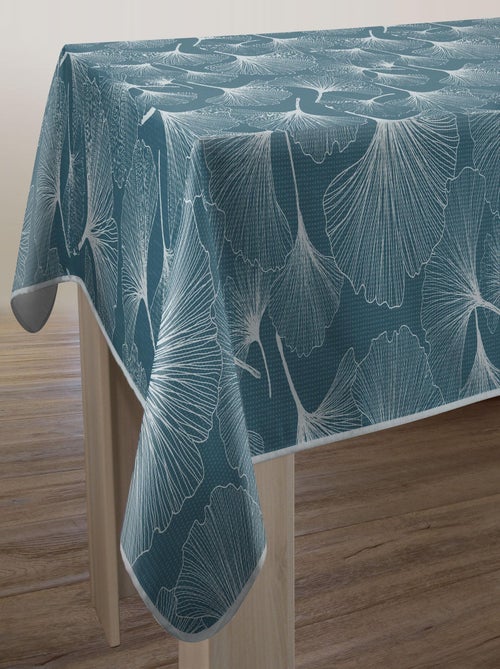 Nappe Anti-taches Biloba bleu - Kiabi