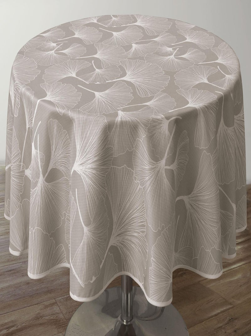 Nappe Anti-taches Biloba ficelle Beige - Kiabi