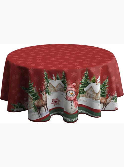 Nappe anti-taches bonhomme de neige - Kiabi