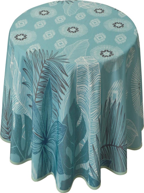 Nappe Anti-taches Celadon - Ronde 160 cm - Kiabi