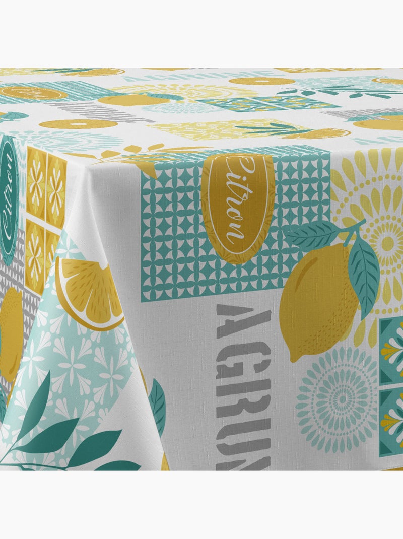 Nappe Anti-taches Citron Jaune citron - Kiabi