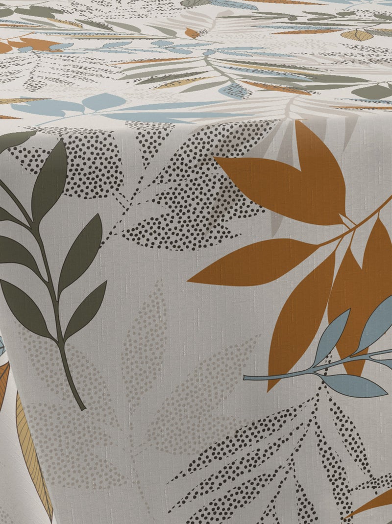 Nappe Anti-taches Clarence Gris Beige Bleu - Kiabi