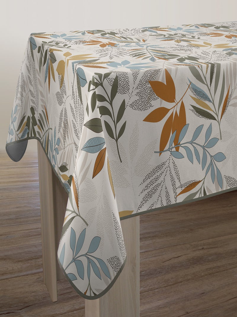 Nappe Anti-taches Clarence Gris Beige Bleu - Kiabi