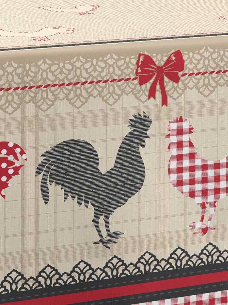 Nappe Anti-taches Coq Rouge - Kiabi