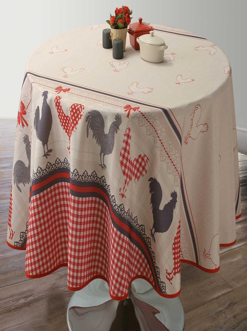 Nappe Anti-taches Coq Rouge - Kiabi