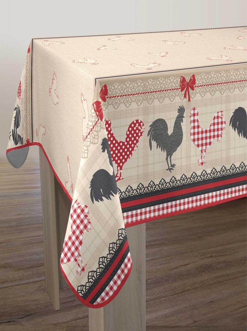 Nappe Anti-taches Coq Rouge - Kiabi