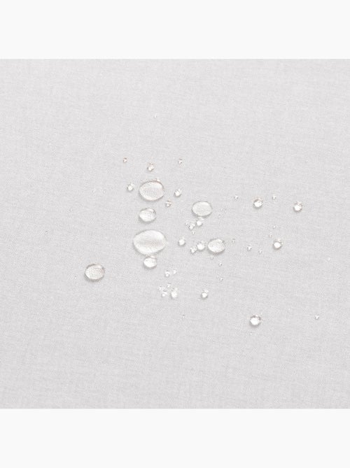 Nappe anti-taches en coton uni, tissu chiné. Tombé naturel, effet tissu - Gamusi. - Kiabi