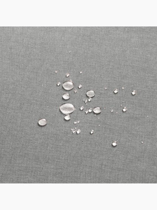 Nappe anti-taches en coton uni, tissu chiné. Tombé naturel, effet tissu - Gamusi. - Kiabi