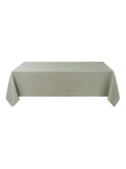 Nappe anti tâches et infroissable  -  - effet chiné - Kiabi