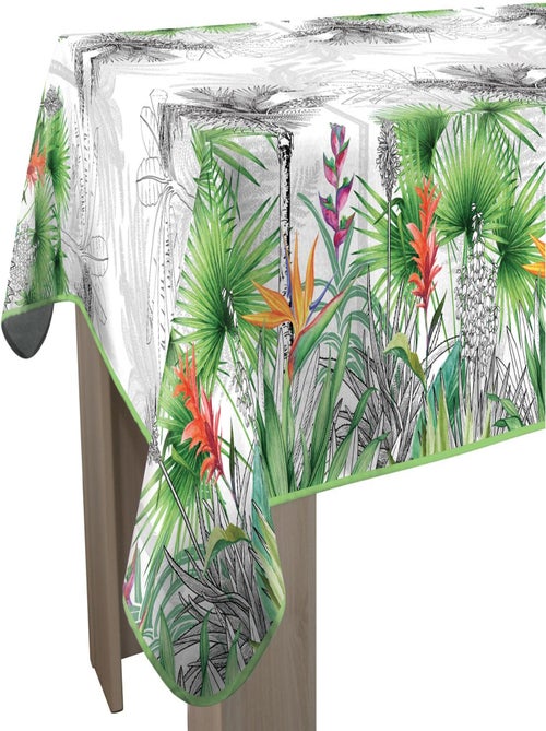Nappe Anti-taches Fleur de paradis - Kiabi