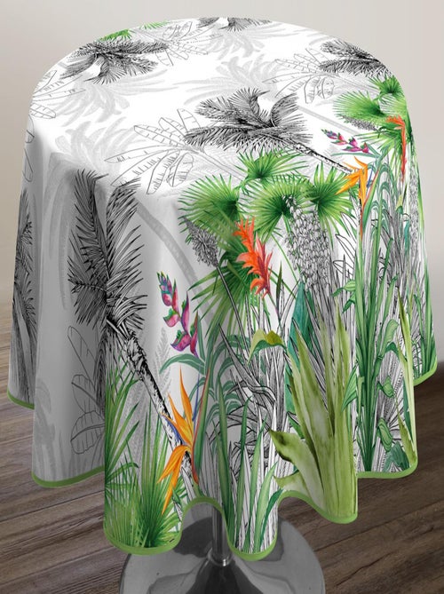 Nappe Anti-taches Fleur de paradis - Kiabi