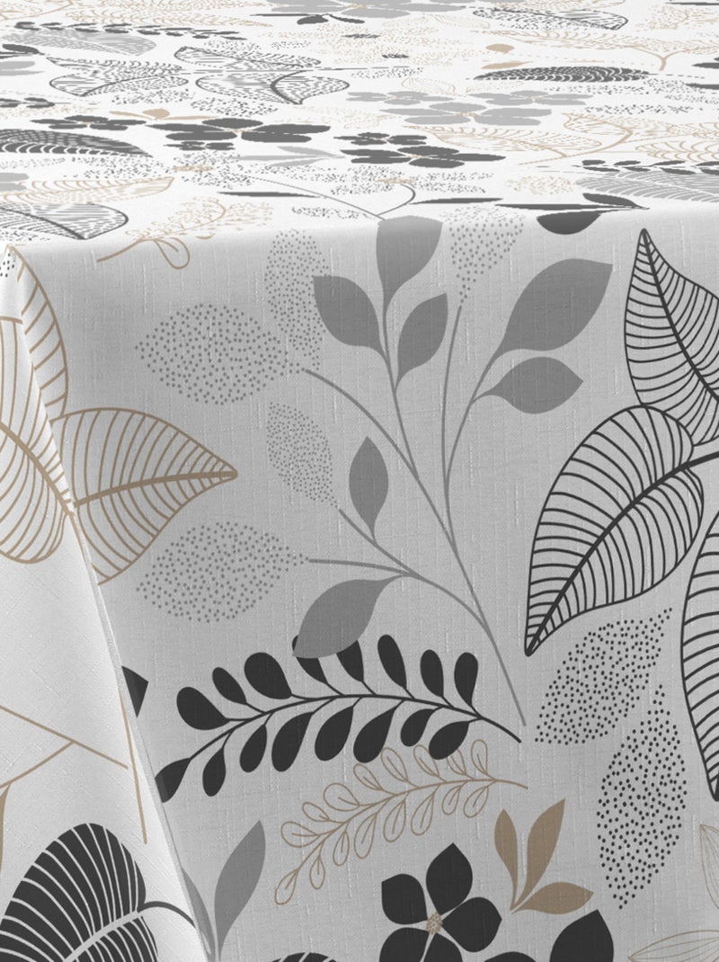 Nappe Anti-taches Gladys Noir Beige Gris - Kiabi