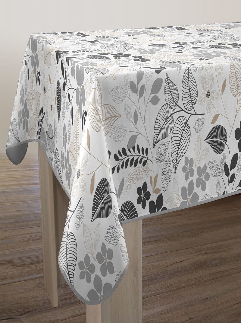 Nappe Anti-taches Gladys Noir Beige Gris - Kiabi