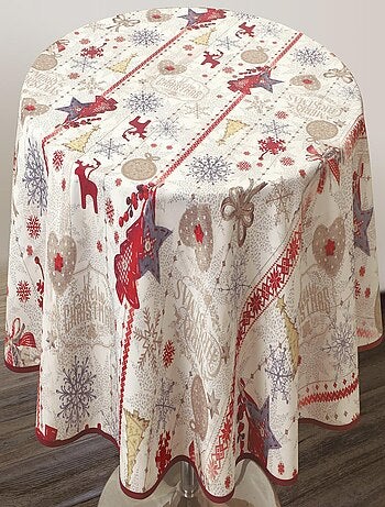 Nappe Anti-taches Joyeux Noël