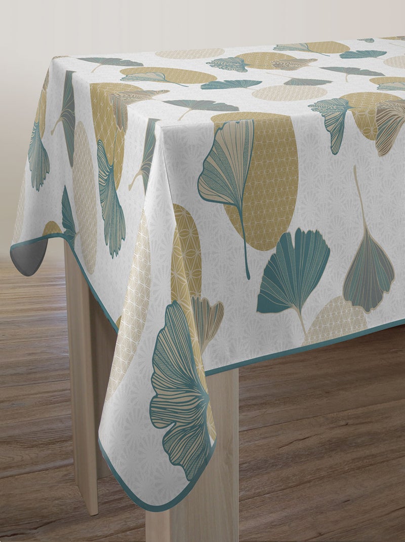 Nappe Anti-taches Kobe bleu Bleu Beige Gris - Kiabi