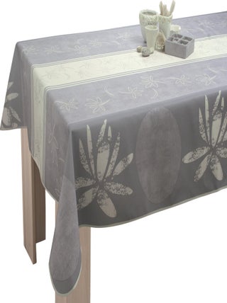 Nappe Anti-taches Lotus Ecru