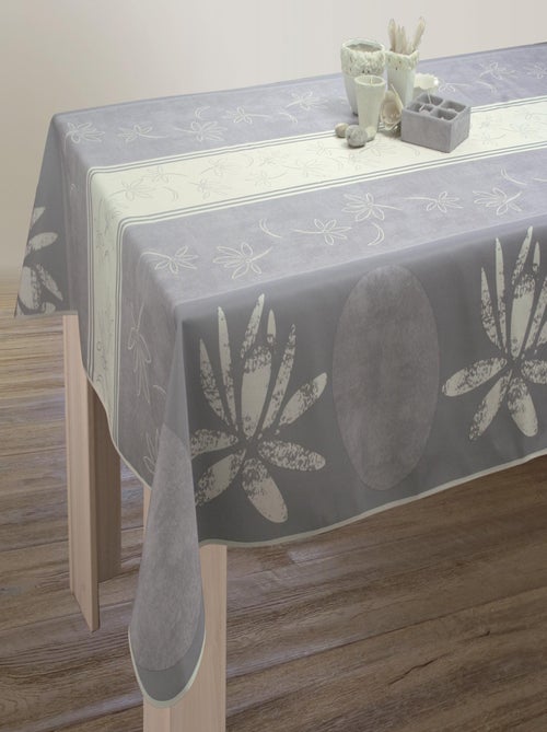 Nappe Anti-taches Lotus Ecru - Kiabi