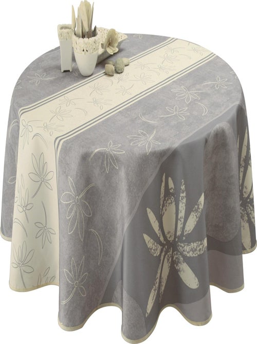Nappe Anti-taches Lotus Ecru - Kiabi