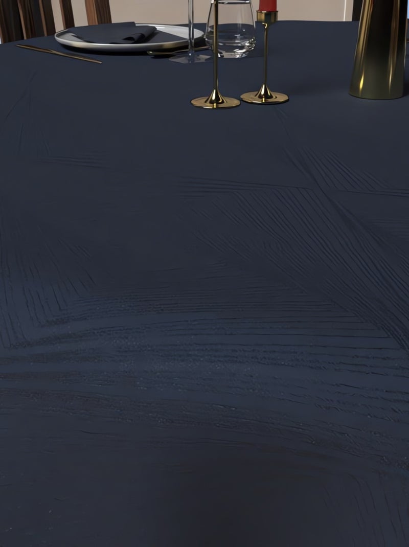 Nappe anti-tâches LUXURY, par Soleil d'Ocre Bleu - Kiabi