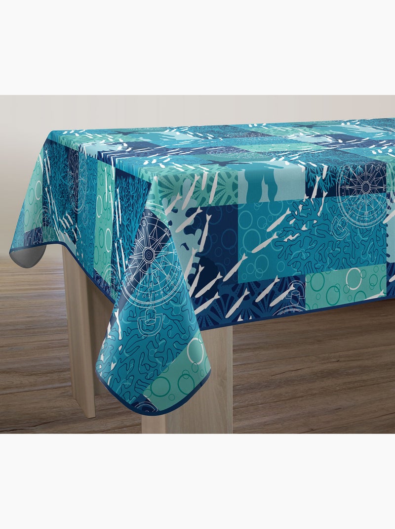 Nappe Anti-taches Nemo Bleu Blanc - Kiabi