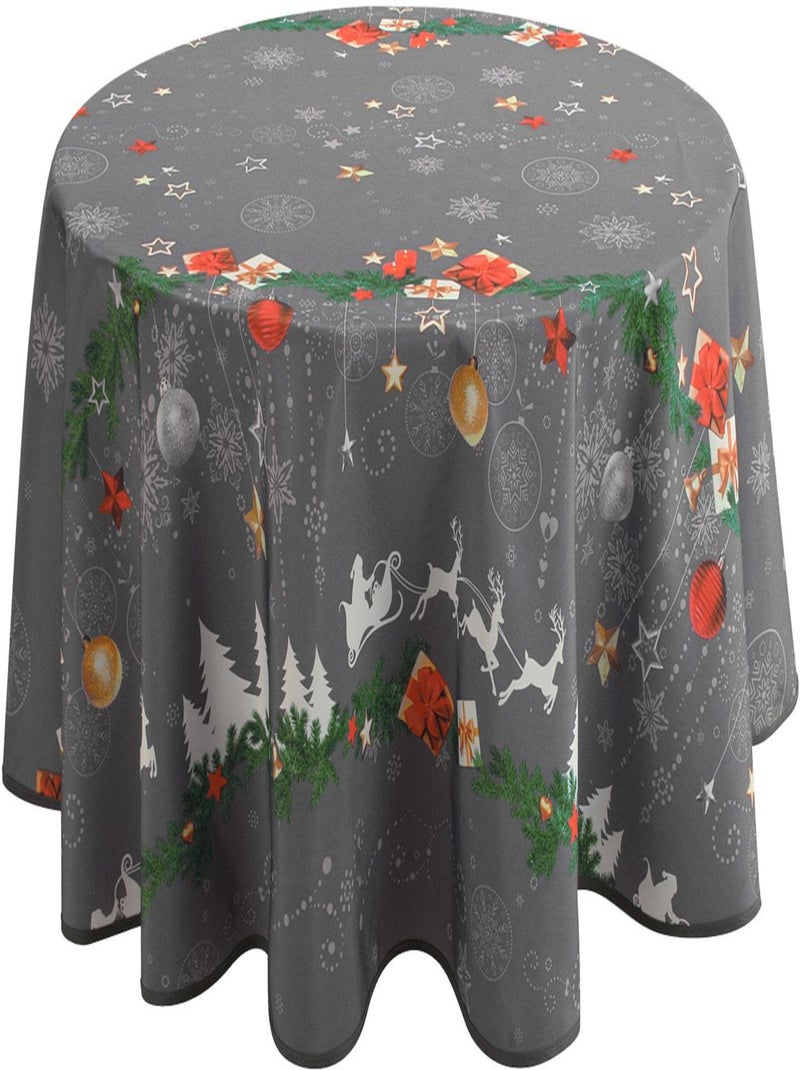 Nappe Anti-taches Noël Gris Gris - Kiabi