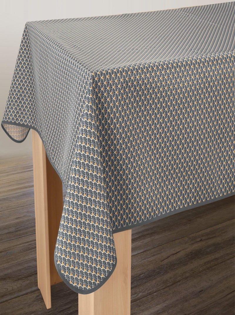 Nappe Anti-taches Paon anthracite Gris foncé - Kiabi