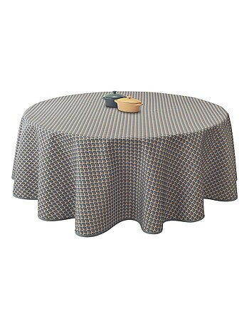Nappe Anti-taches Paon ficelle