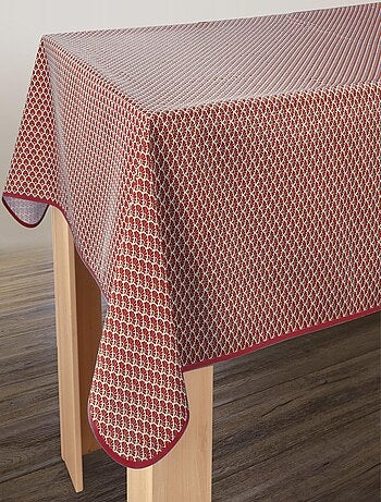 Nappe Anti-taches Paon anthracite