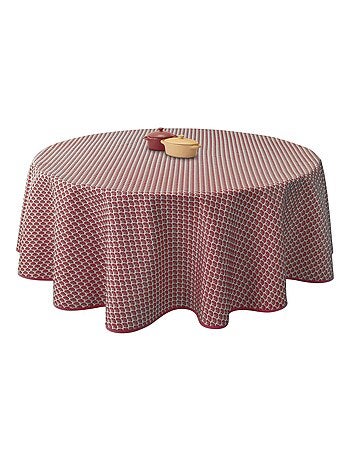 Nappe Anti-taches Paon ficelle
