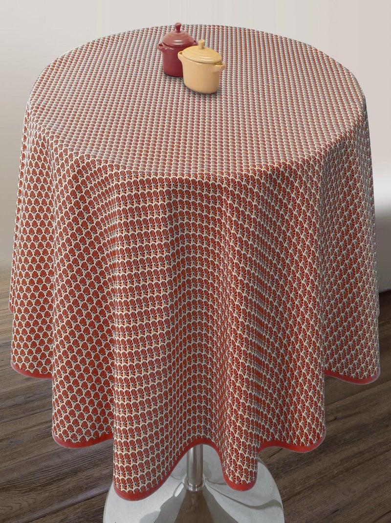 Nappe Anti-taches Paon bordeaux Rouge bordeaux - Kiabi