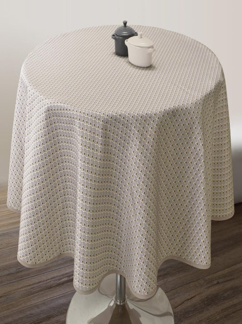 Nappe Anti-taches Paon ficelle - Kiabi Nappe Anti-taches Paon ficelle - Kiabi