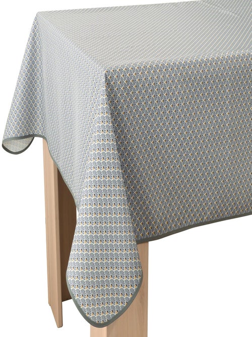 Nappe Anti-taches Paon gris - Kiabi