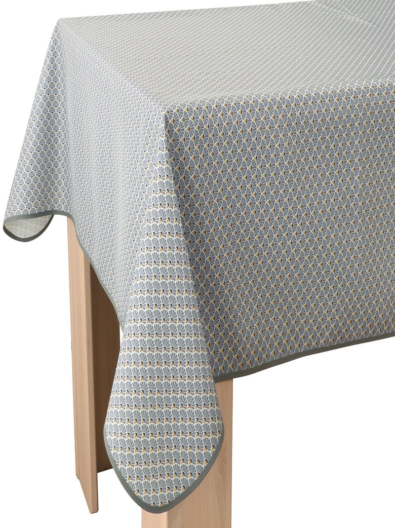 Nappe Anti-taches Paon gris Gris - Kiabi
