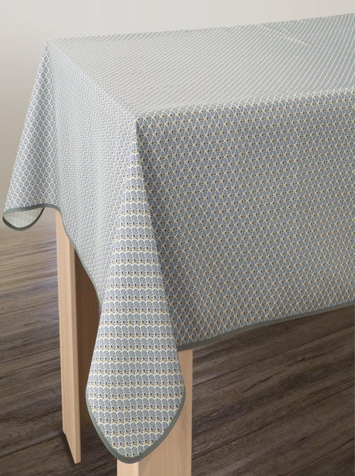 Nappe Anti-taches Paon gris - Kiabi Nappe Anti-taches Paon gris - Kiabi