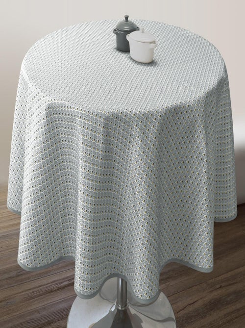 Nappe Anti-taches Paon gris - Kiabi Nappe Anti-taches Paon gris - Kiabi