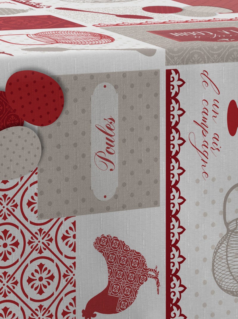 Nappe Anti-taches Poulette Rouge - Kiabi