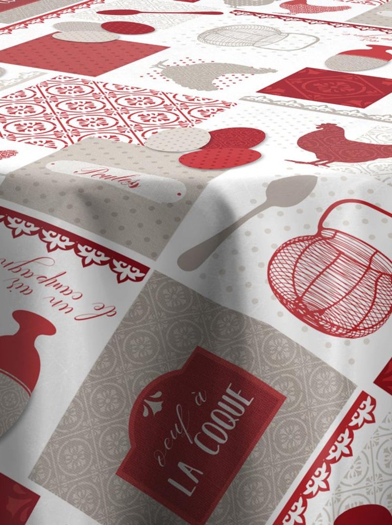 Nappe Anti-taches Poulette Rouge - Kiabi