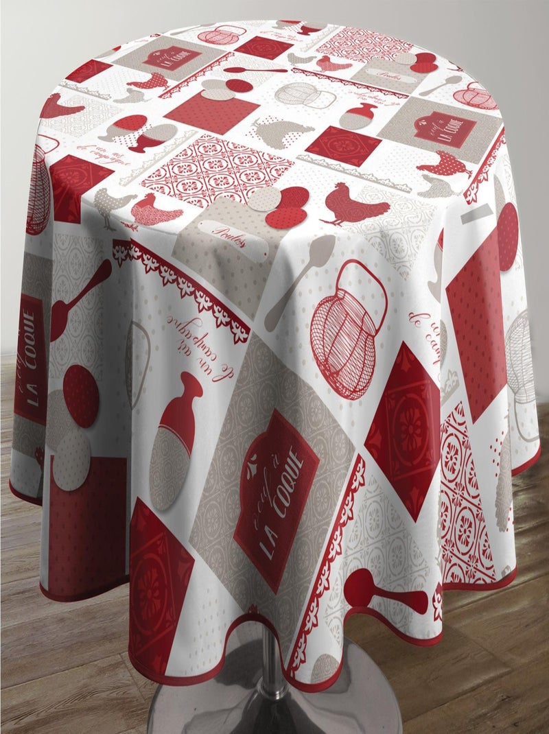 Nappe Anti-taches Poulette Rouge - Kiabi