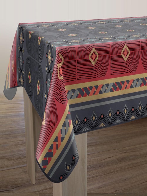 Nappe Anti-taches Valparaiso rouge - Kiabi