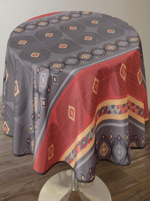 Nappe Anti-taches Valparaiso rouge - Kiabi
