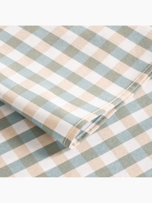 Nappe antitache à carreaux vichy. Coton tissé, toucher naturel - Gamusi. - Kiabi Nappe antitache à carreaux vichy. Coton tissé, toucher naturel - Gamusi. - Kiabi