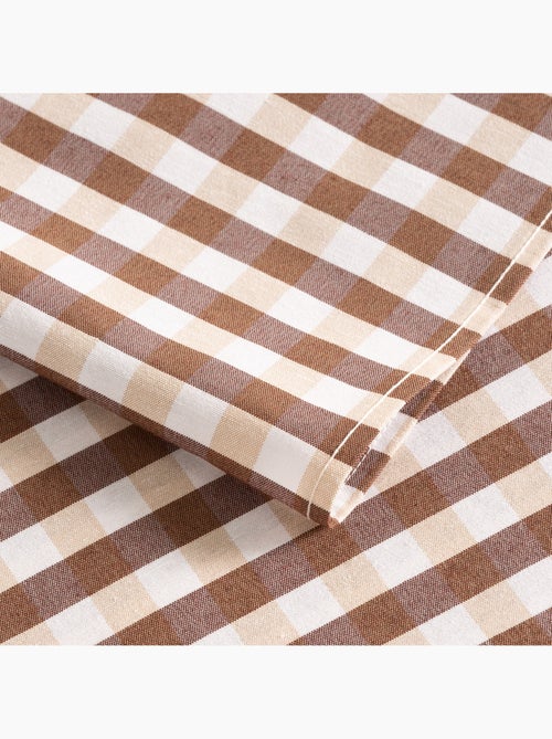 Nappe antitache à carreaux vichy. Coton tissé, toucher naturel - Gamusi. - Kiabi Nappe antitache à carreaux vichy. Coton tissé, toucher naturel - Gamusi. - Kiabi