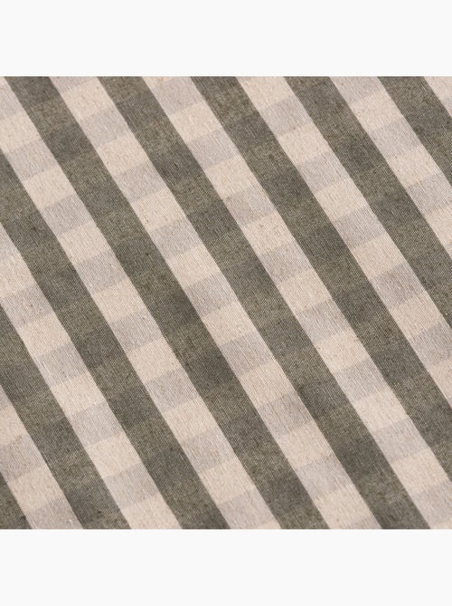 Nappe antitache à carreaux vichy. Mélange de coton et lin tissé, toucher naturel - Gamusi. - Kiabi