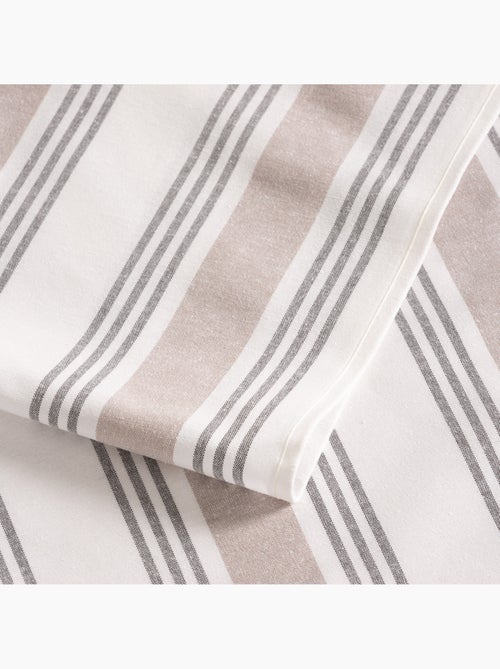 Nappe antitache à rayures multiples, toucher et tombé naturels - Gamusi. - Kiabi