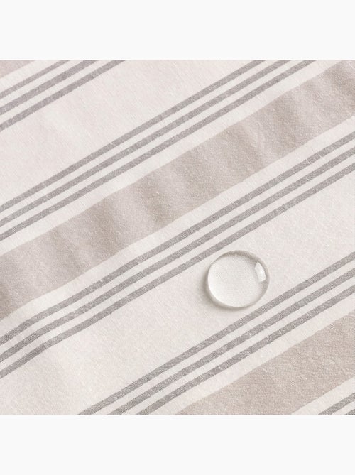 Nappe antitache à rayures multiples, toucher et tombé naturels - Gamusi. - Kiabi