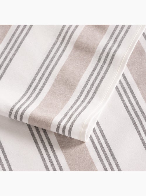 Nappe antitache à rayures multiples, toucher et tombé naturels - Gamusi. - Kiabi Nappe antitache à rayures multiples, toucher et tombé naturels - Gamusi. - Kiabi