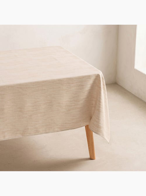 Nappe antitache avec tissu texturé effet veiné - Gamusi. - Kiabi Nappe antitache avec tissu texturé effet veiné - Gamusi. - Kiabi